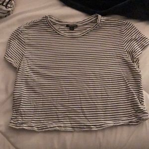 Striped Crop Top